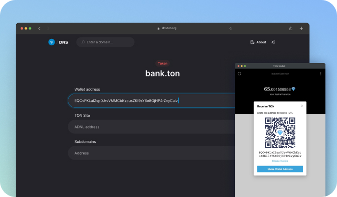 Assign wallet